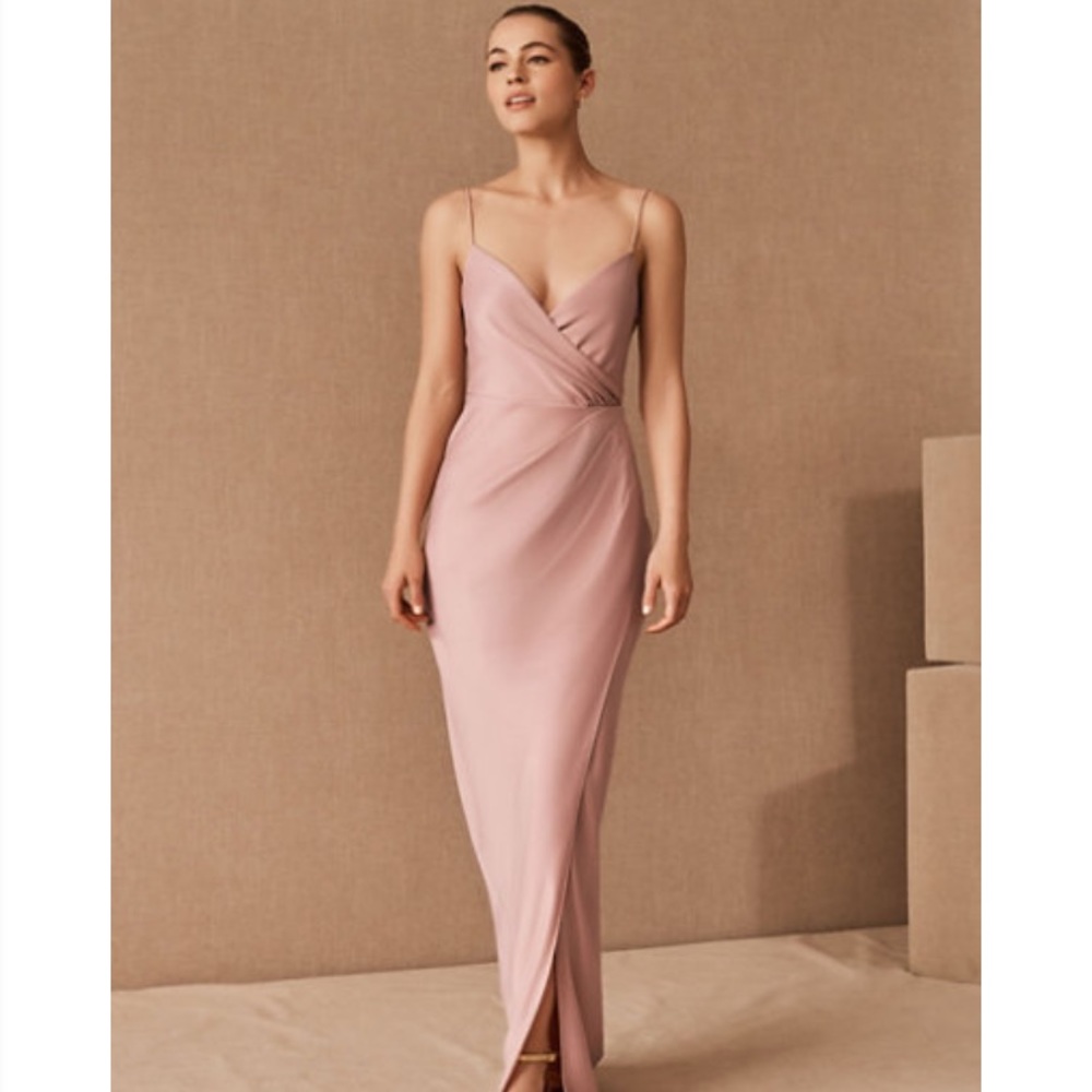 BHLDN Freya Satin Dress